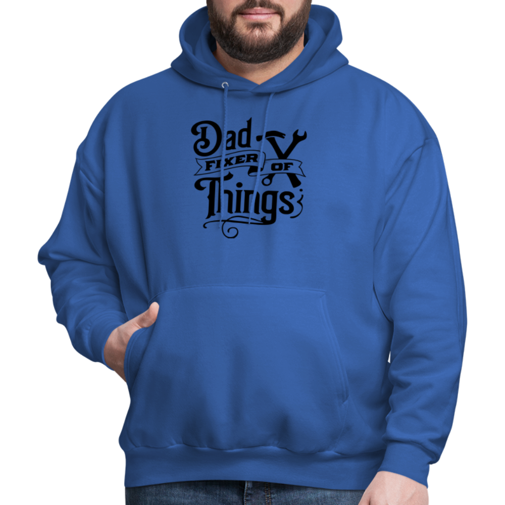 Dad Fixer of Things (Hoodie) - royal blue