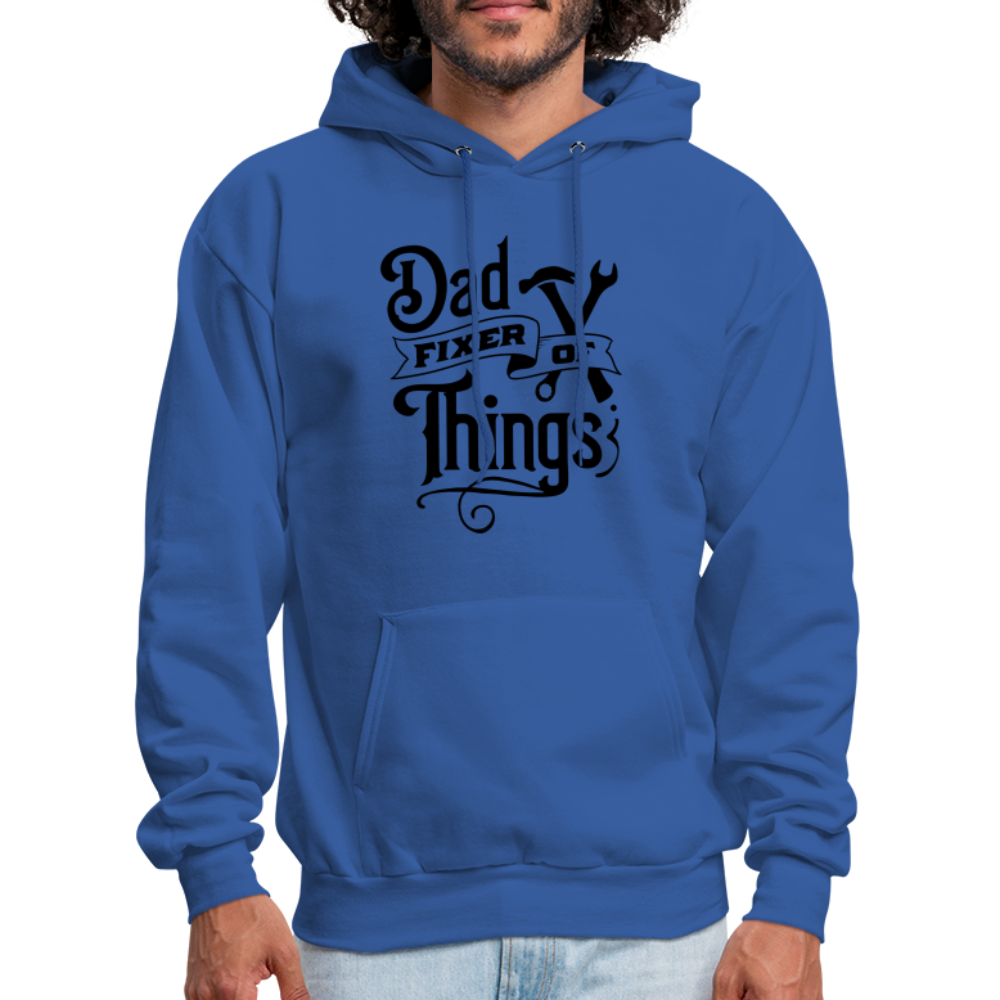 Dad Fixer of Things (Hoodie) - royal blue