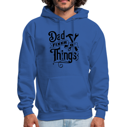 Dad Fixer of Things (Hoodie) - royal blue