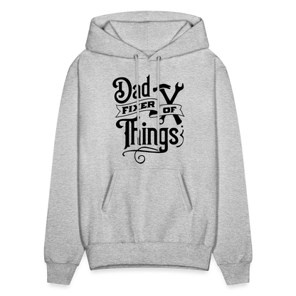 Dad Fixer of Things (Hoodie) - heather gray