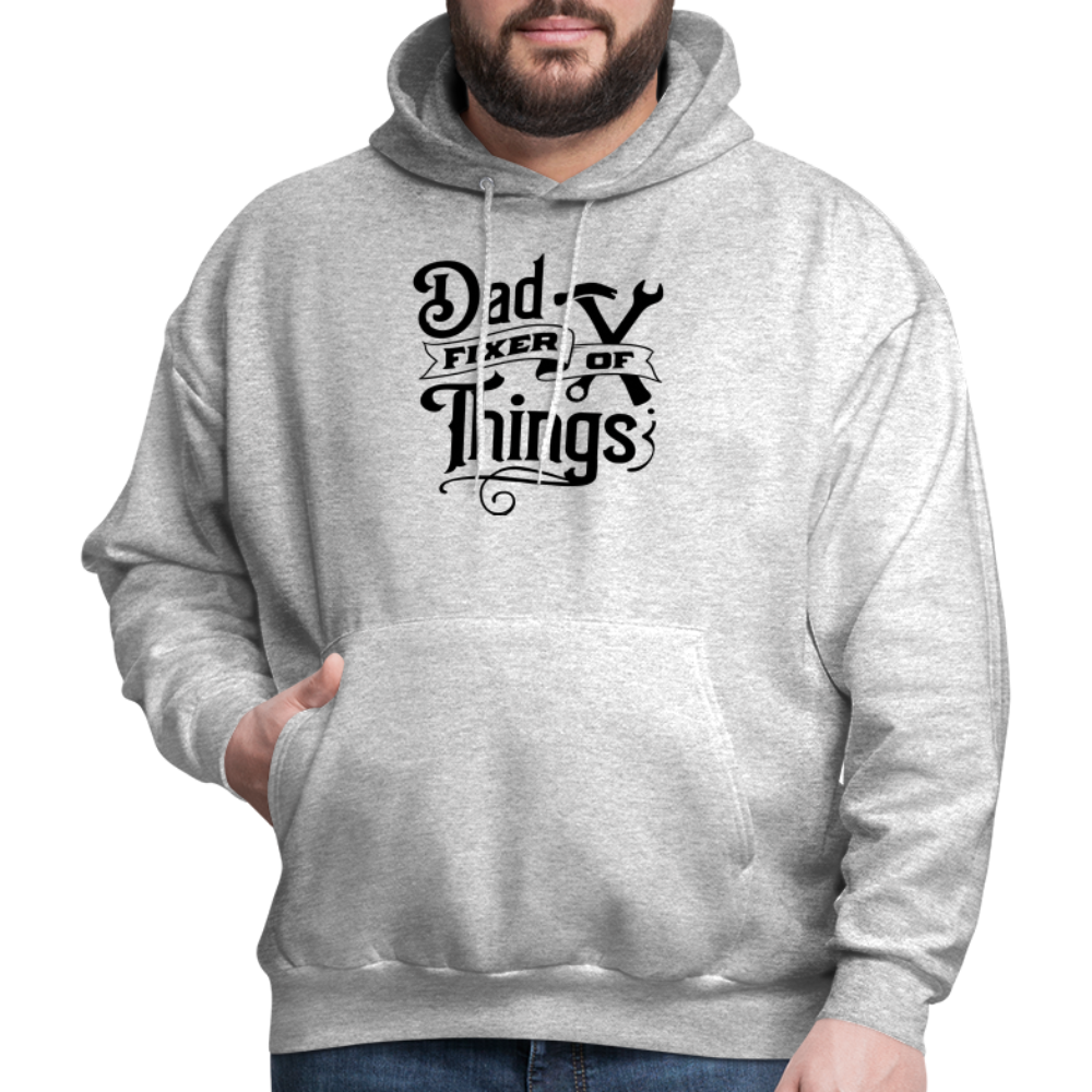 Dad Fixer of Things (Hoodie) - heather gray