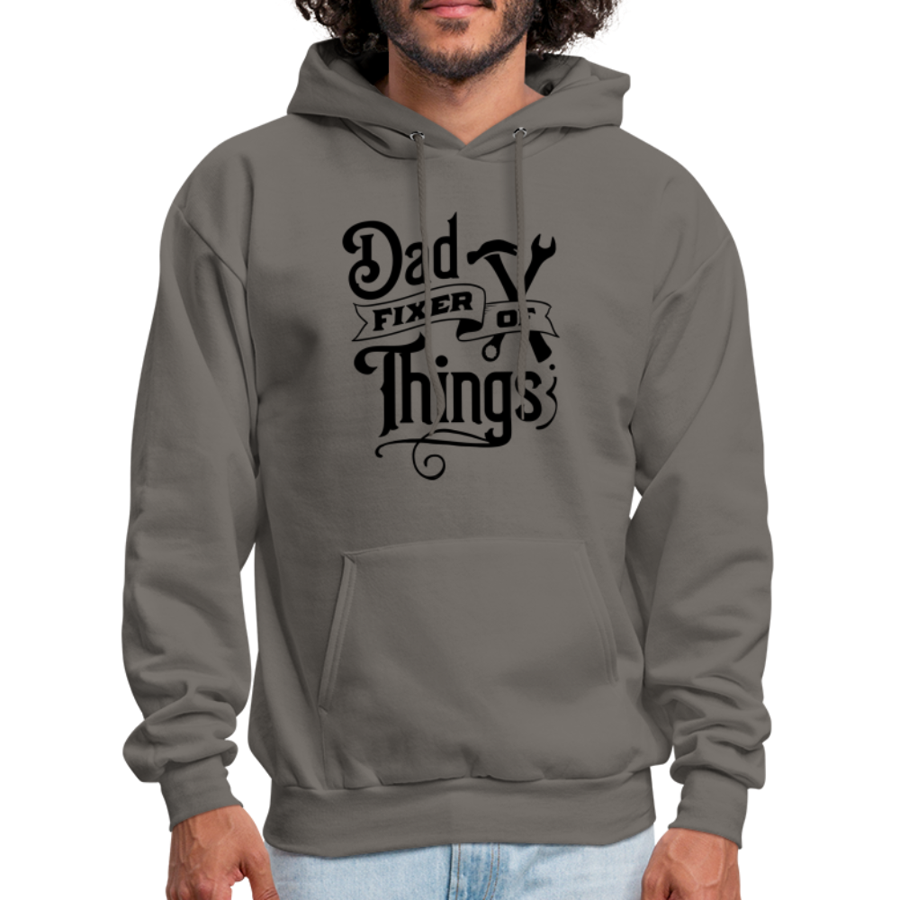 Dad Fixer of Things (Hoodie) - asphalt gray