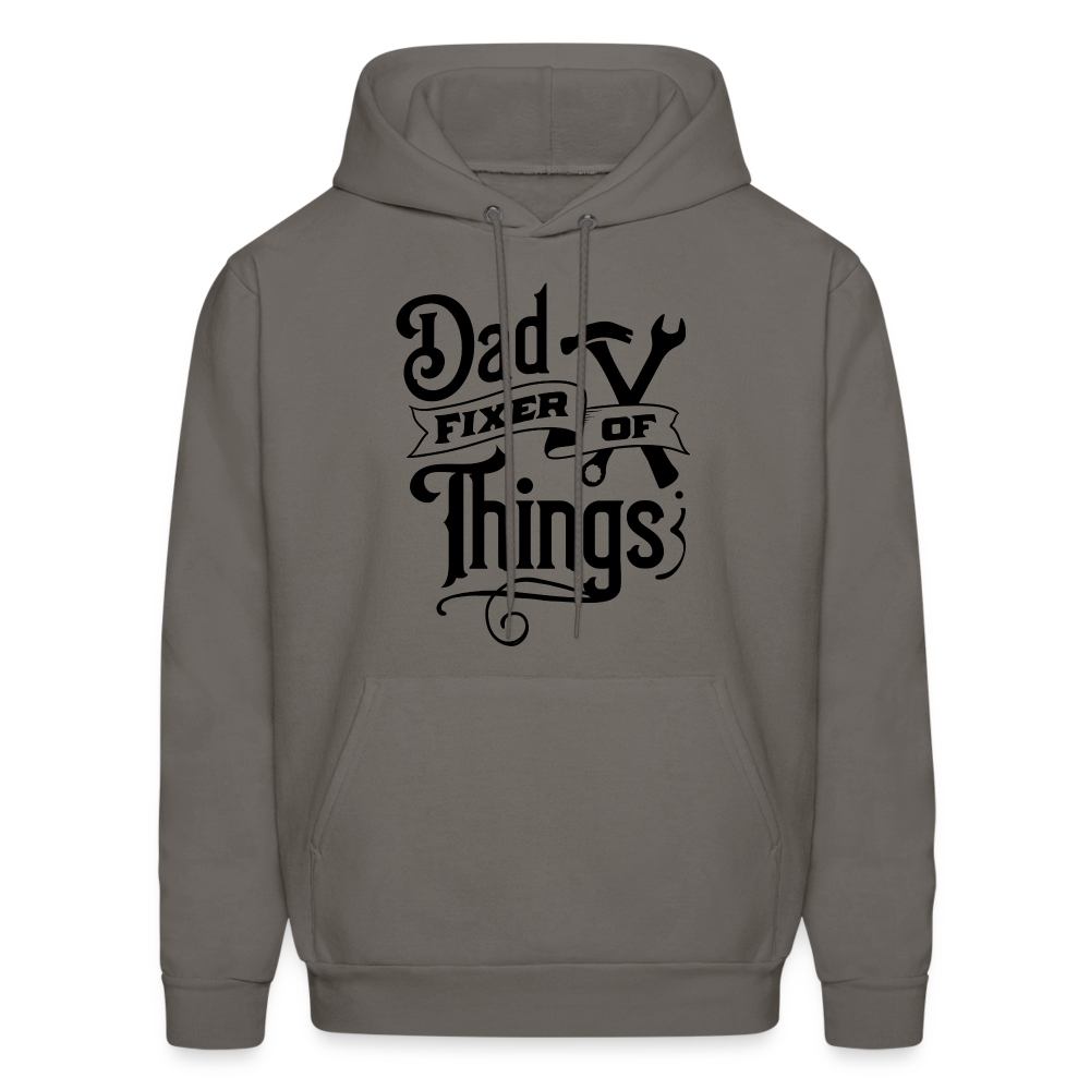 Dad Fixer of Things (Hoodie) - asphalt gray