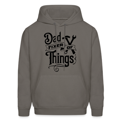 Dad Fixer of Things (Hoodie) - asphalt gray