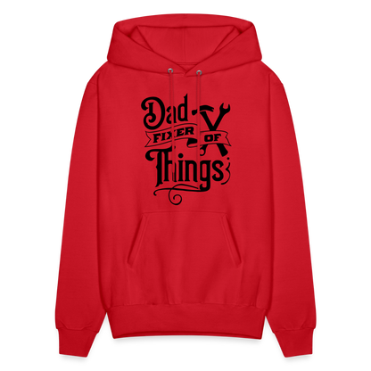 Dad Fixer of Things (Hoodie) - red