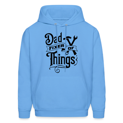 Dad Fixer of Things (Hoodie) - carolina blue