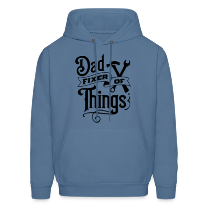 Dad Fixer of Things (Hoodie) - denim blue