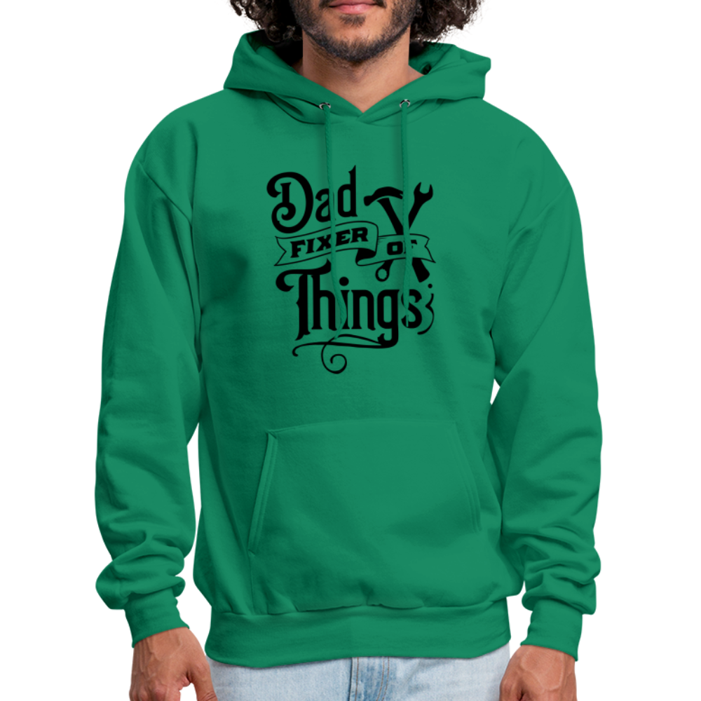 Dad Fixer of Things (Hoodie) - kelly green