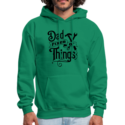 Dad Fixer of Things (Hoodie) - kelly green