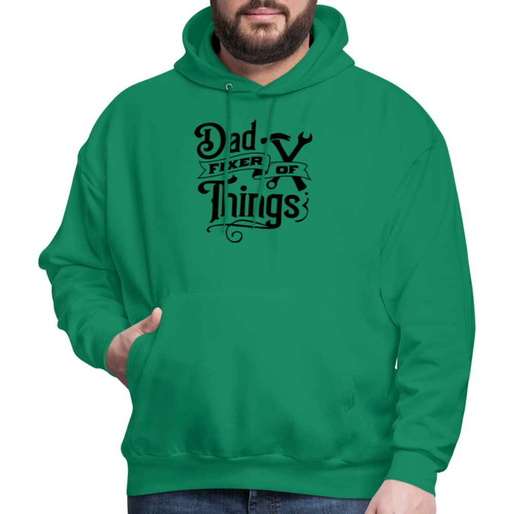 Dad Fixer of Things (Hoodie) - kelly green