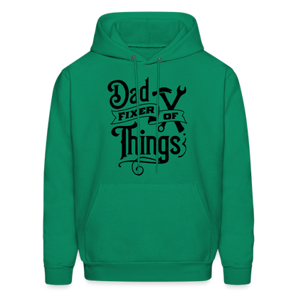 Dad Fixer of Things (Hoodie) - kelly green