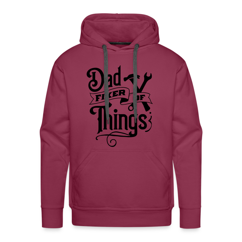 Dad Fixer of Things (Premium Hoodie) - burgundy