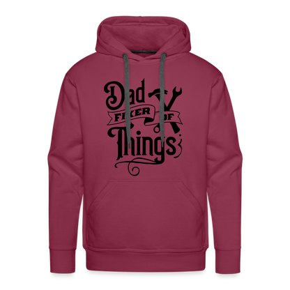 Dad Fixer of Things (Premium Hoodie) - burgundy