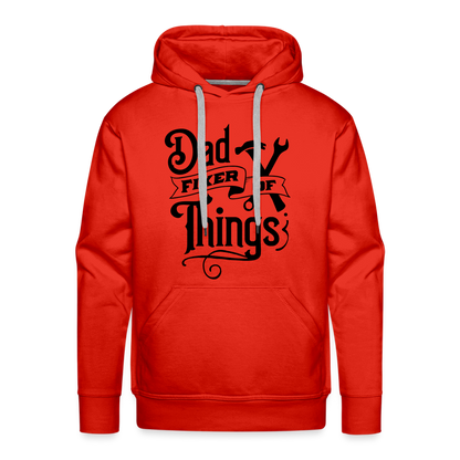 Dad Fixer of Things (Premium Hoodie) - red