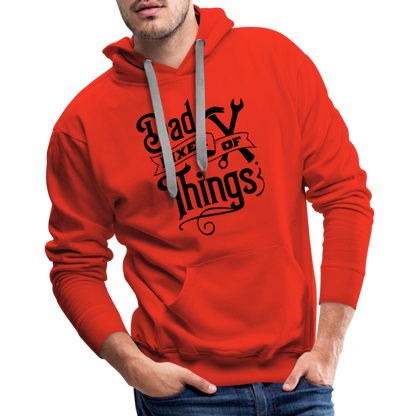 Dad Fixer of Things (Premium Hoodie) - red