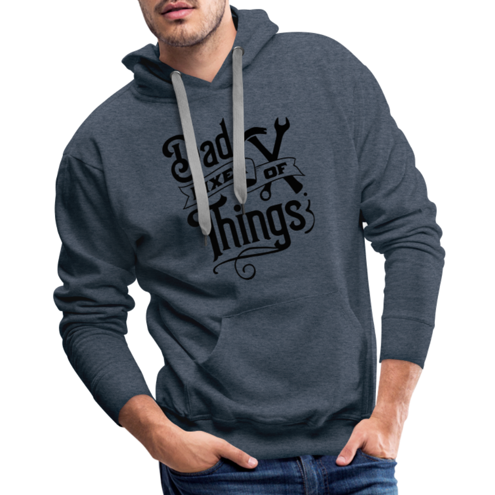 Dad Fixer of Things (Premium Hoodie) - heather denim