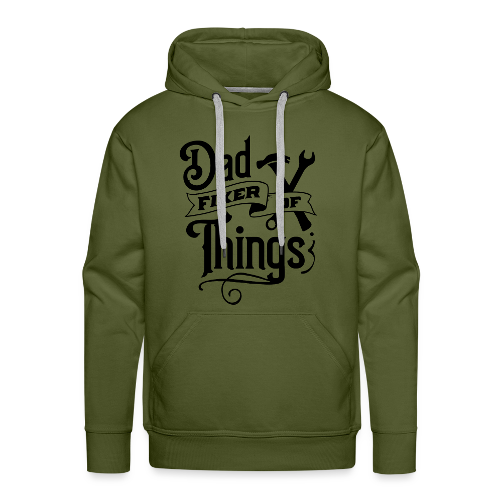 Dad Fixer of Things (Premium Hoodie) - olive green