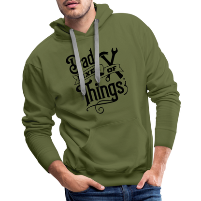 Dad Fixer of Things (Premium Hoodie) - olive green