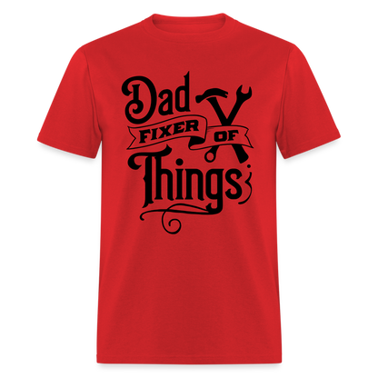 Dad Fixer of Things (Classic T-Shirt) - red