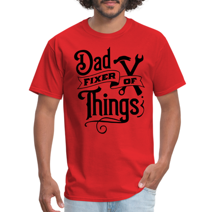 Dad Fixer of Things (Classic T-Shirt) - red