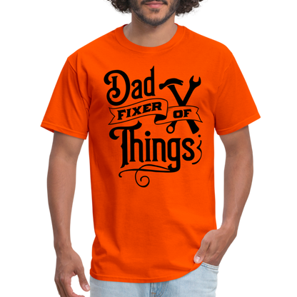 Dad Fixer of Things (Classic T-Shirt) - orange