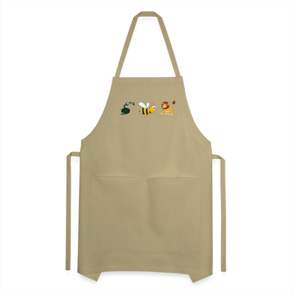 Hose Bee Lion Adjustable Apron (Hoes Be Lying) - khaki