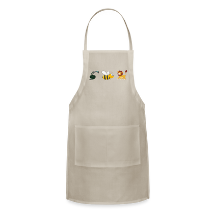 Hose Bee Lion Adjustable Apron (Hoes Be Lying) - natural