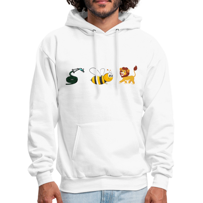 Hose Bee Lion Hoodie (Hoes Be Lying) - white