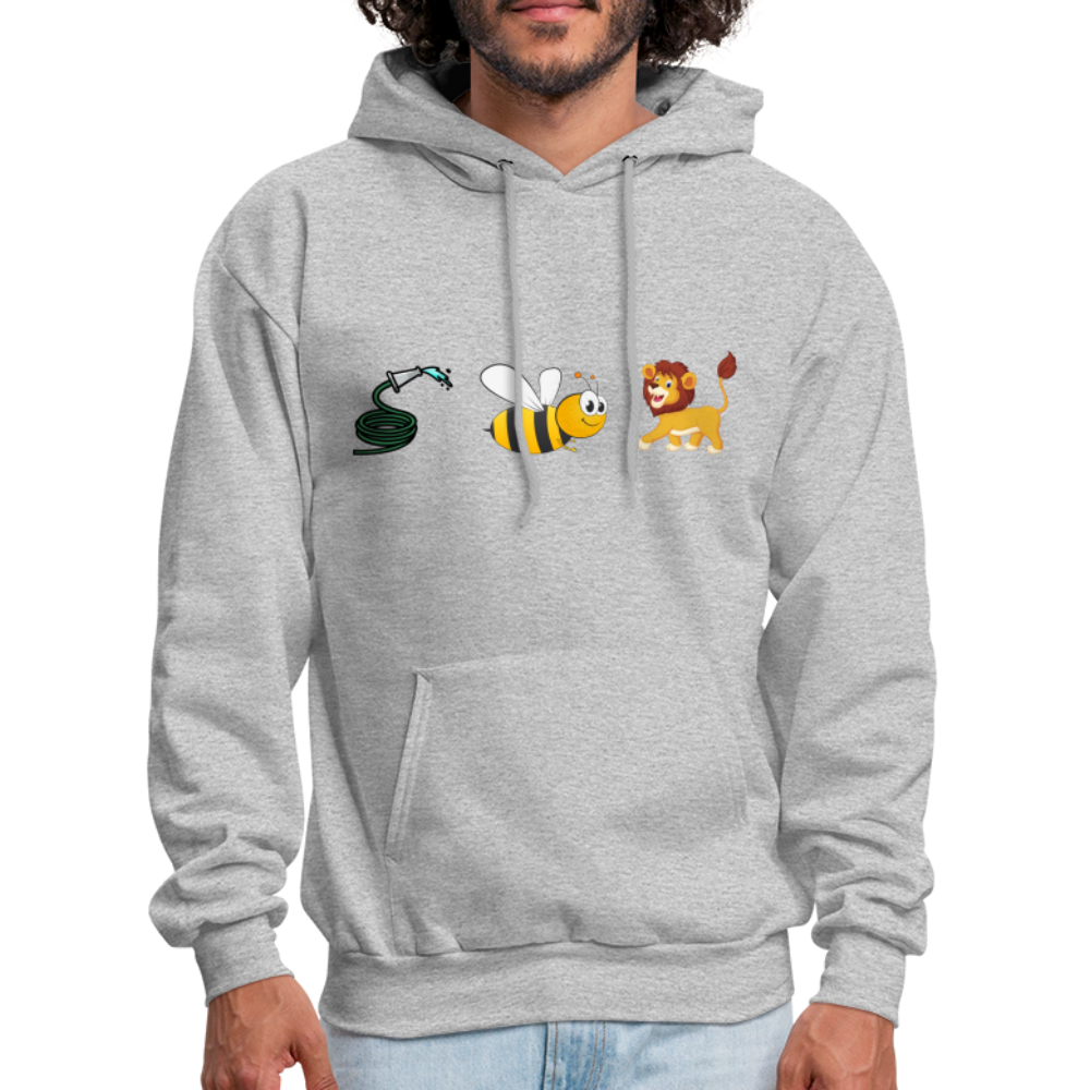 Hose Bee Lion Hoodie (Hoes Be Lying) - heather gray