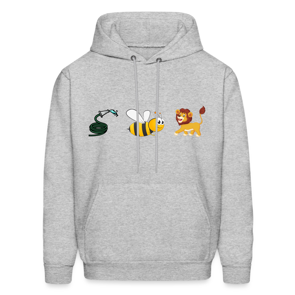 Hose Bee Lion Hoodie (Hoes Be Lying) - heather gray