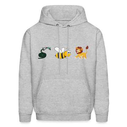 Hose Bee Lion Hoodie (Hoes Be Lying) - heather gray