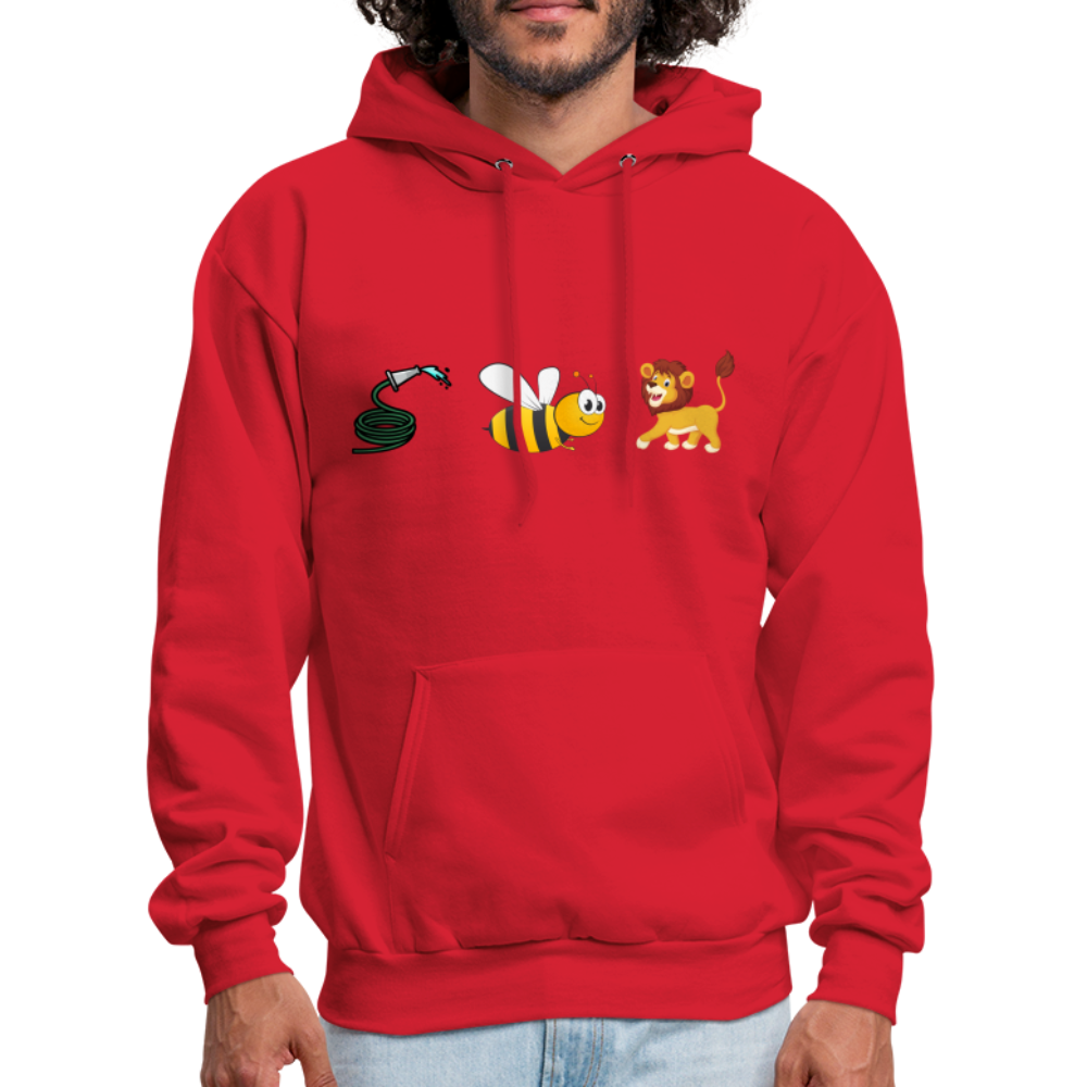 Hose Bee Lion Hoodie (Hoes Be Lying) - red