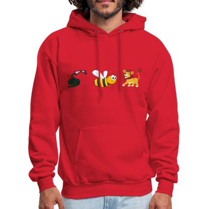 Hose Bee Lion Hoodie (Hoes Be Lying) - red