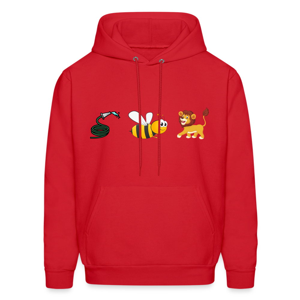 Hose Bee Lion Hoodie (Hoes Be Lying) - red