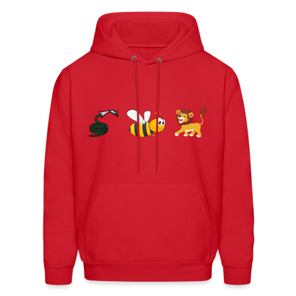 Hose Bee Lion Hoodie (Hoes Be Lying) - red