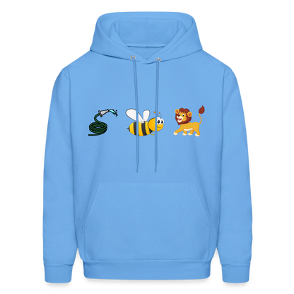 Hose Bee Lion Hoodie (Hoes Be Lying) - carolina blue