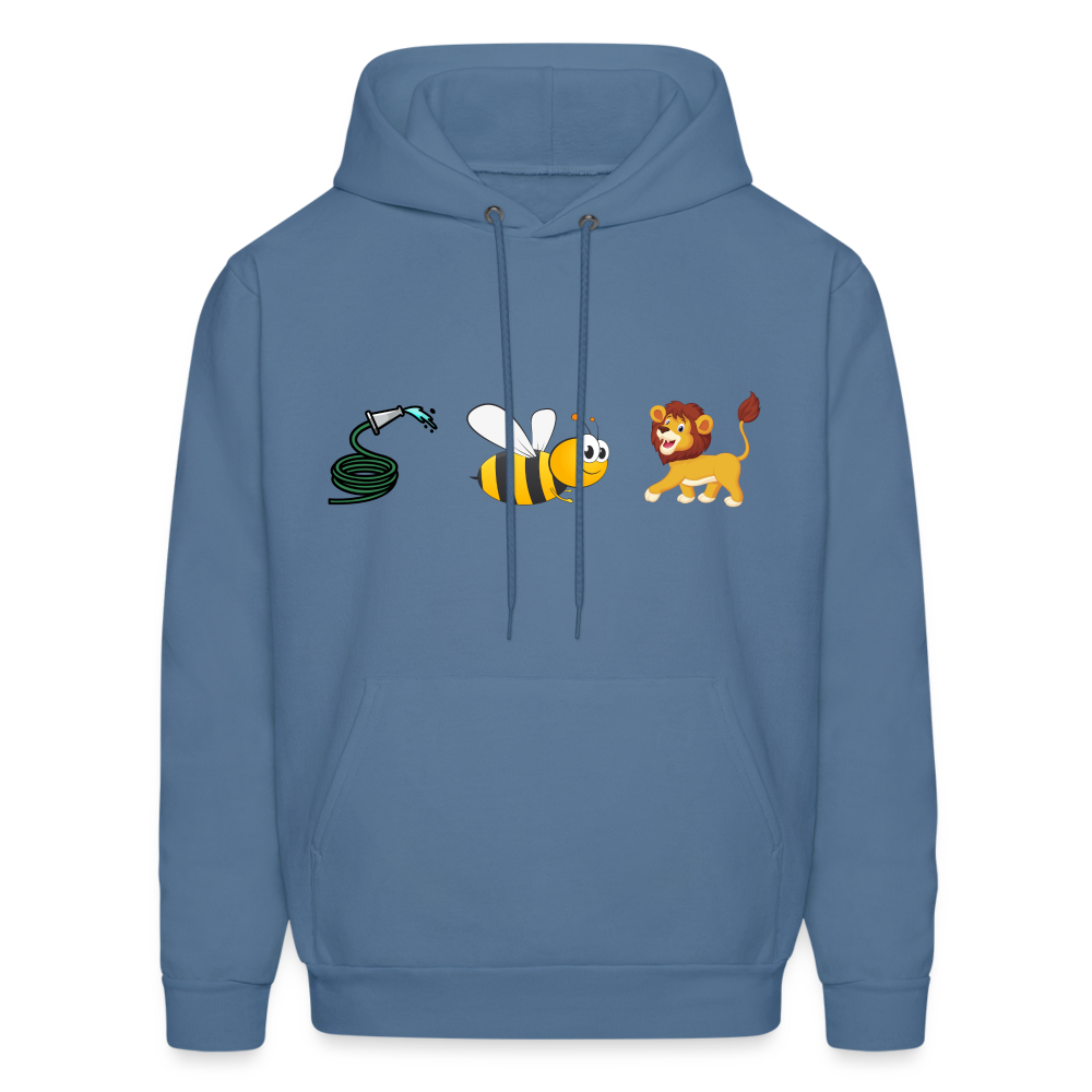 Hose Bee Lion Hoodie (Hoes Be Lying) - denim blue