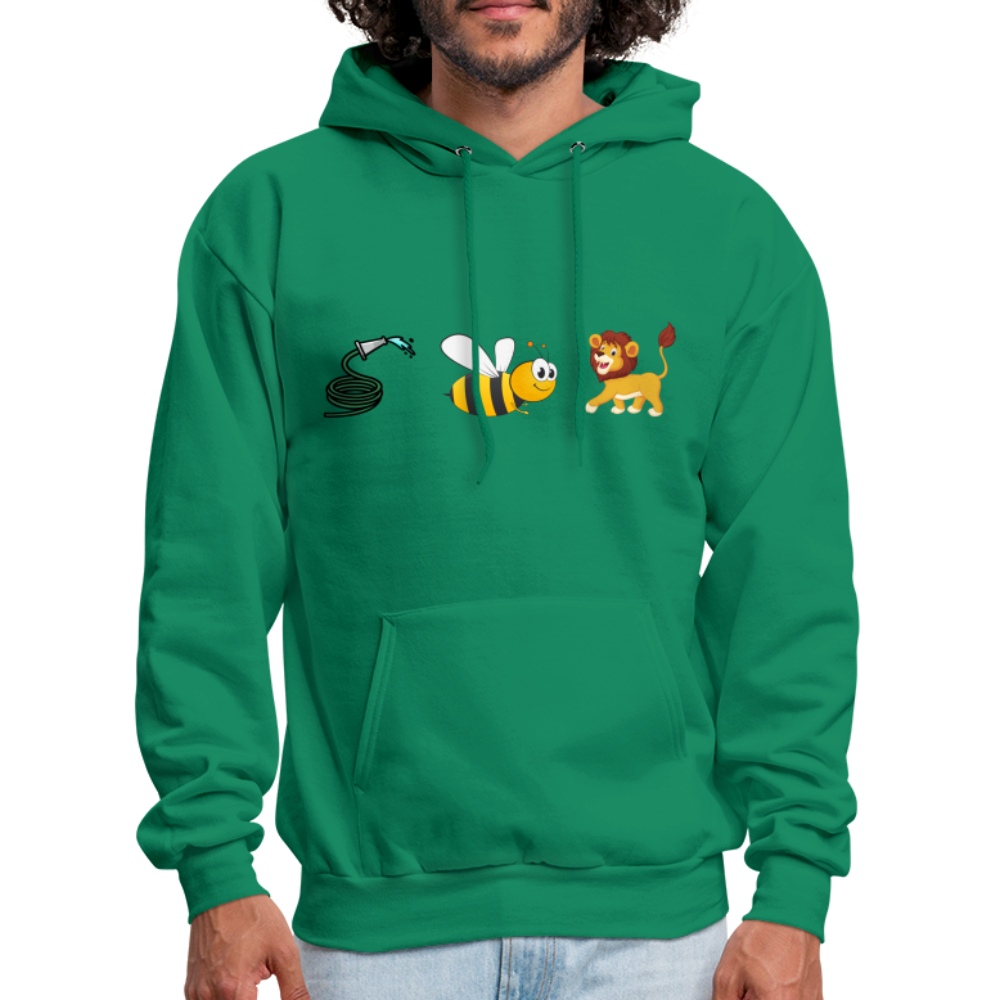 Hose Bee Lion Hoodie (Hoes Be Lying) - kelly green