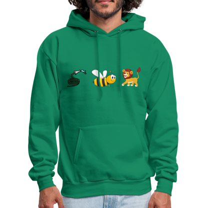 Hose Bee Lion Hoodie (Hoes Be Lying) - kelly green