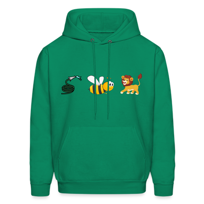 Hose Bee Lion Hoodie (Hoes Be Lying) - kelly green