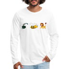 Hose Bee Lion Men's Premium Long Sleeve T-Shirt (Hoes Be Lying)