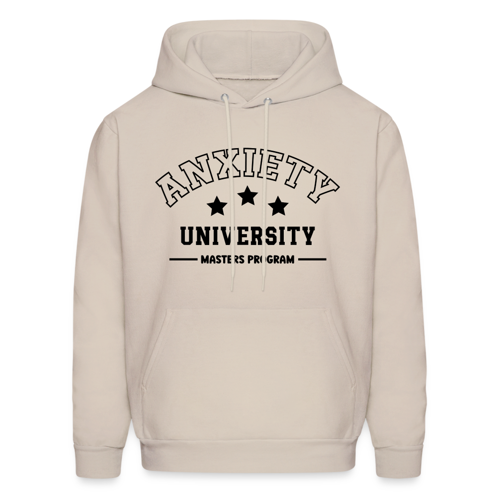 Anxiety University Hoodie - Sand