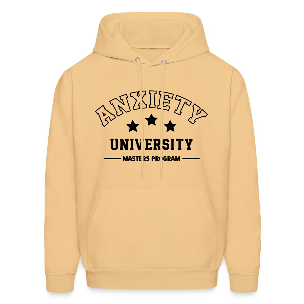 Anxiety University Hoodie - light yellow