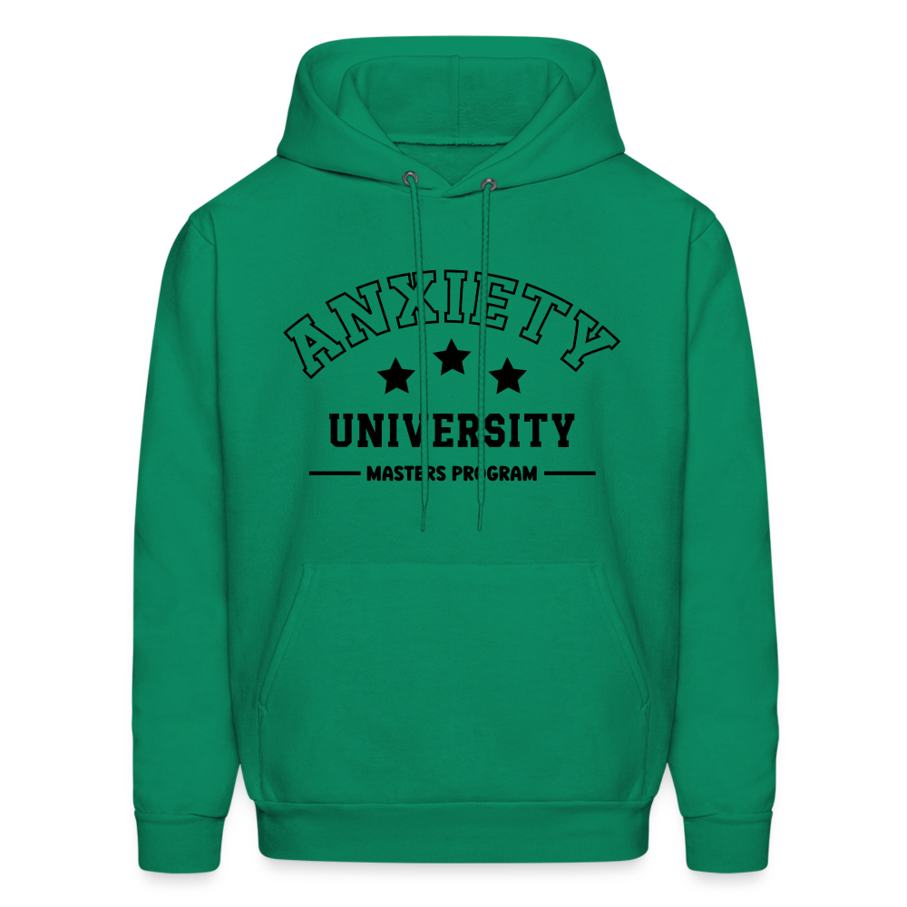 Anxiety University Hoodie - kelly green