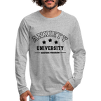 Anxiety University Masters Program, Men's Premium Long Sleeve T-Shirt