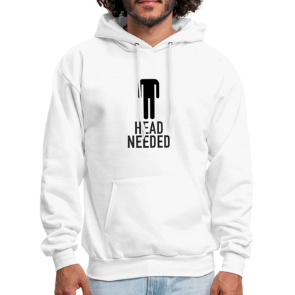 Head Needed Hoodie - white