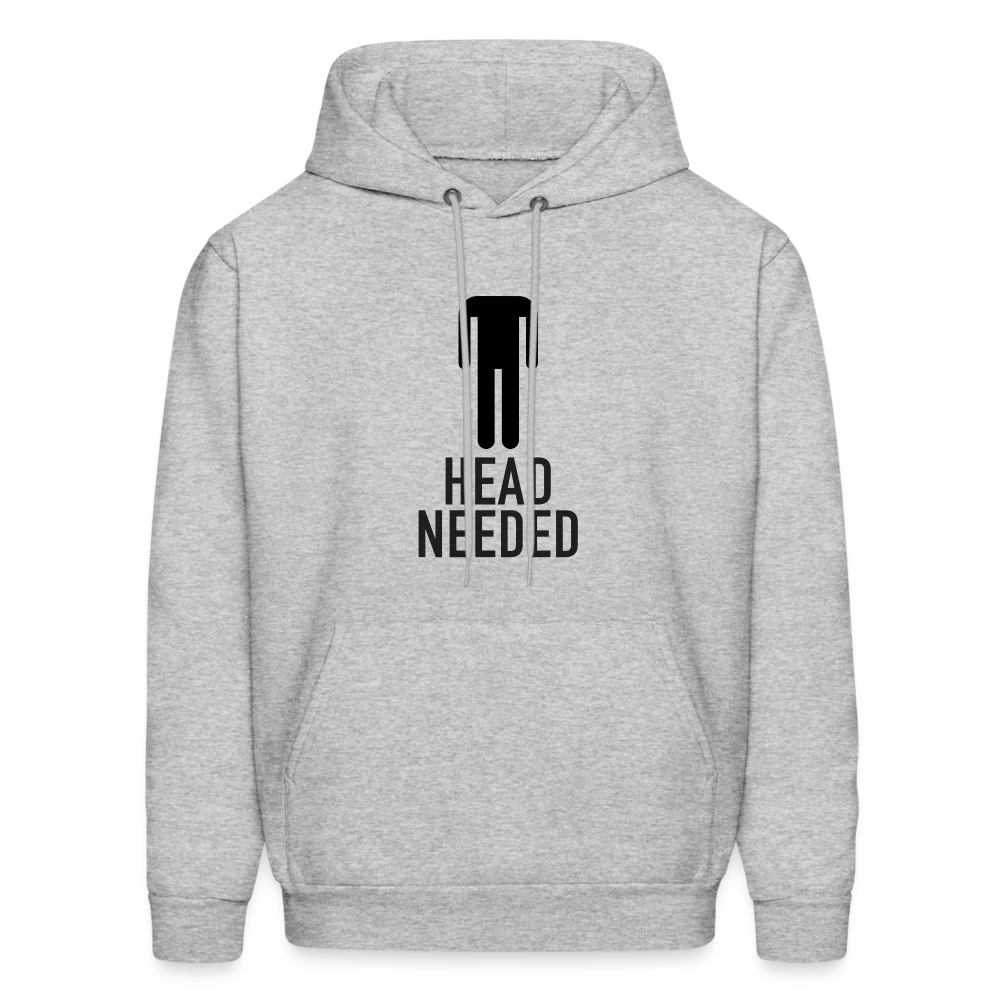 Head Needed Hoodie - heather gray