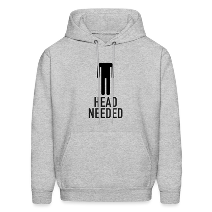 Head Needed Hoodie - heather gray