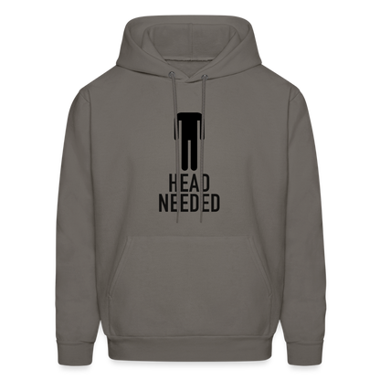 Head Needed Hoodie - asphalt gray