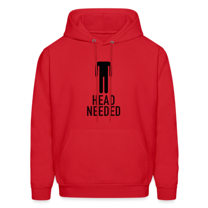 Head Needed Hoodie - red